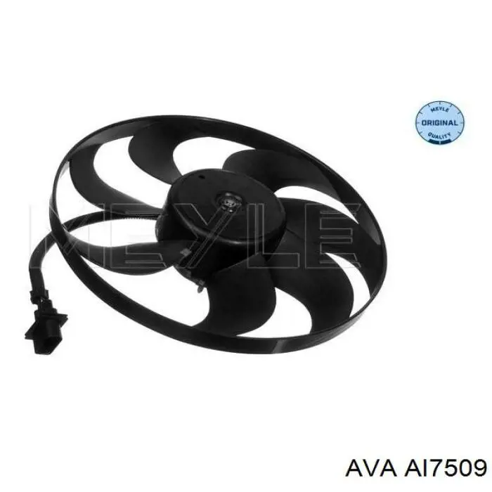 Купить AI7509 AVA Электровентилятор охлаждения в сборе (мотор+крыльчатка)