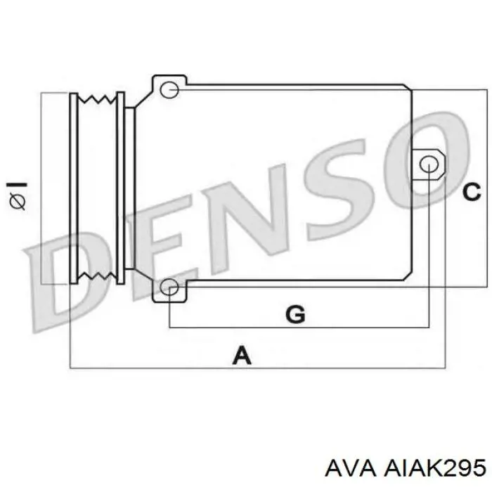 Насос кондиционера AVA AIAK295