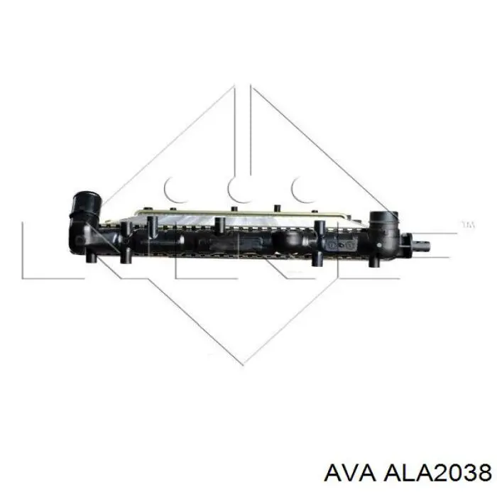Купить ALA2038 AVA Радиатор водяной
