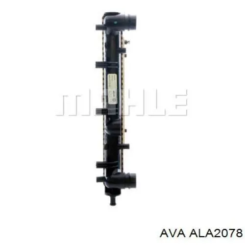 Радиатор охлаждения двигателя AVA ALA2078 цена, от 77.24 USD