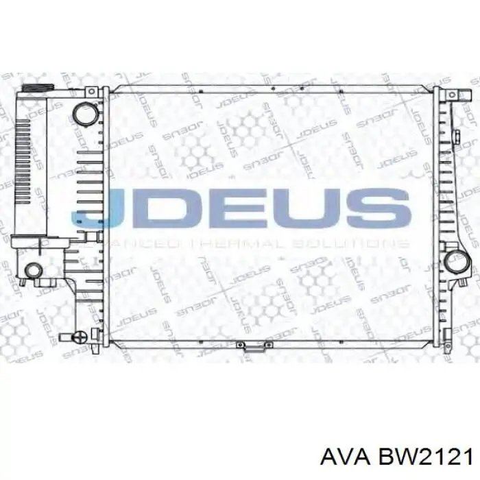 Радиатор BW2121 AVA