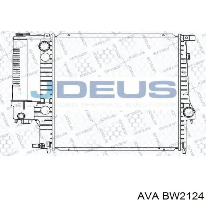Радиатор охлаждения AVA BW2124