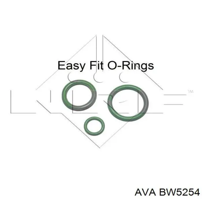 Купить BW5254 AVA Радиатор системы охлаждения кондиционера