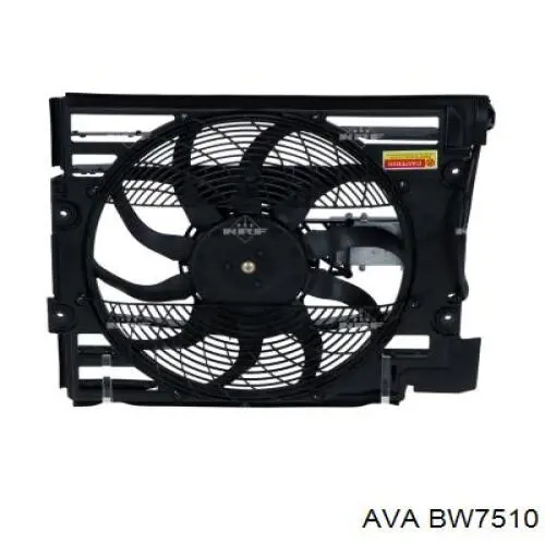 BW7510 AVA электровентилятор кондиционера в сборе (мотор+крыльчатка)