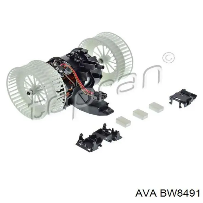 BW8491 AVA вентилятор печки