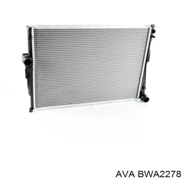 Радиатор охлаждения двигателя AVA BWA2278 цена, от 74.51 USD