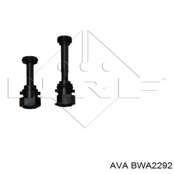 Радиатор охлаждения двигателя AVA BWA2292 цена, от 110.01 USD