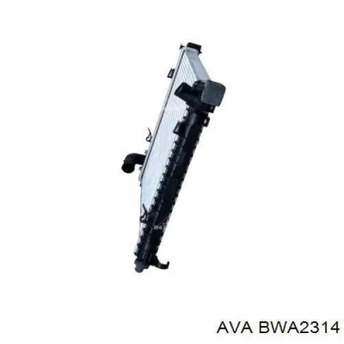 Радиатор охлаждения двигателя AVA BWA2314 цена, от 79.51 USD