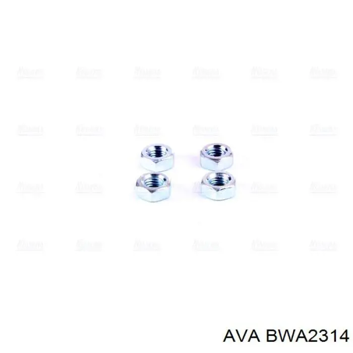 Купить BWA2314 AVA Радиатор водяной