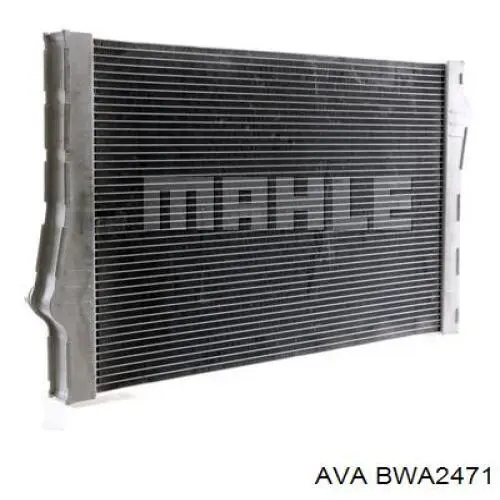 Радиатор охлаждения двигателя AVA BWA2471 цена, от 209.75 USD