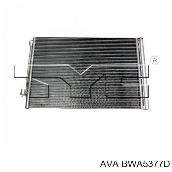 Радиатор охлаждения кондиционера AVA BWA5377D