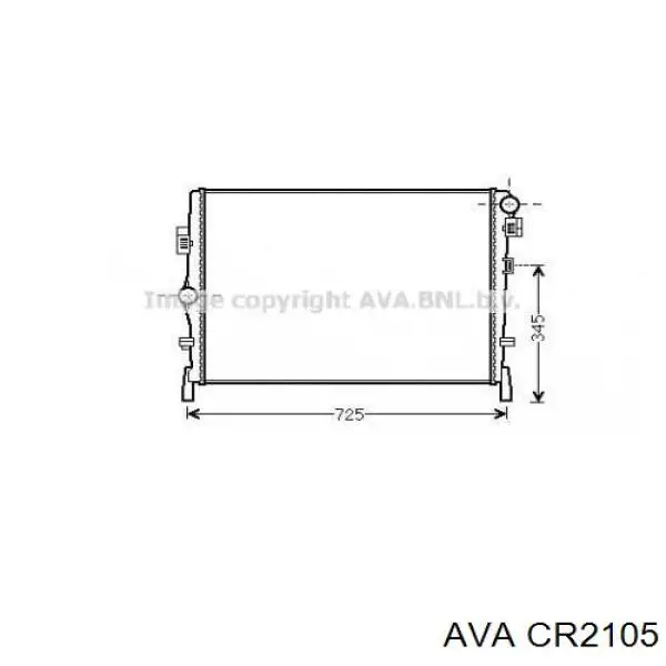 Радиатор CR2105 AVA