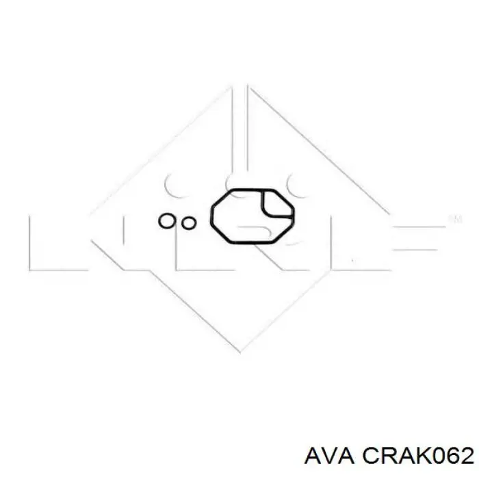 CRAK062 AVA компрессор кондиционера