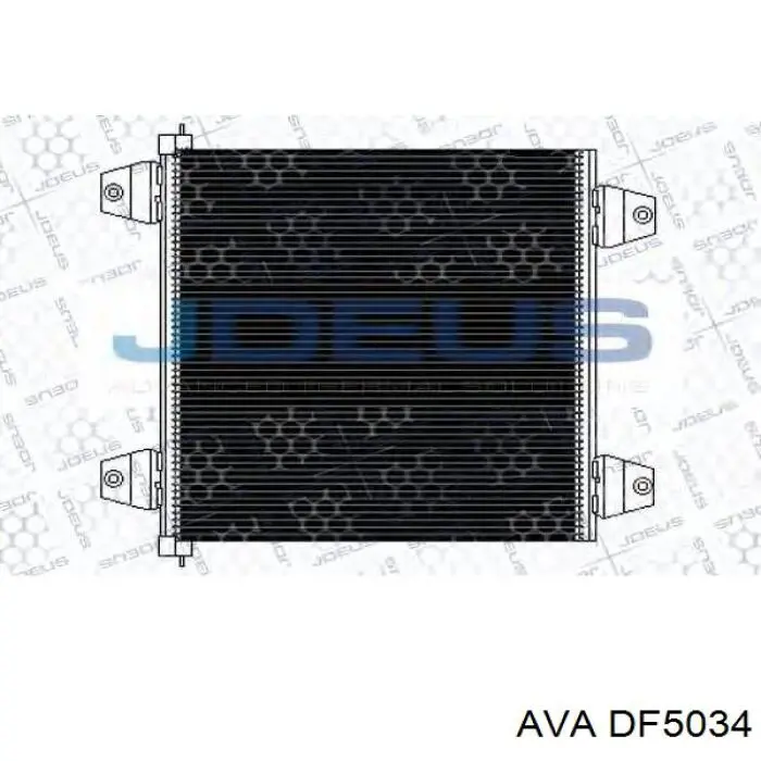 Радиатор кондиционера DF5034 AVA