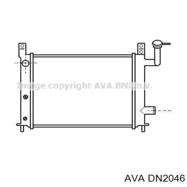 DN2046 AVA радиатор