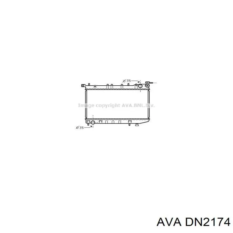 Радиатор DN2174 AVA