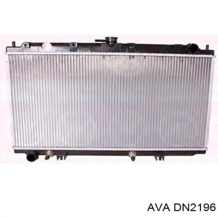 Радиатор охлаждения двигателя AVA DN2196 цена, от 76.10 USD