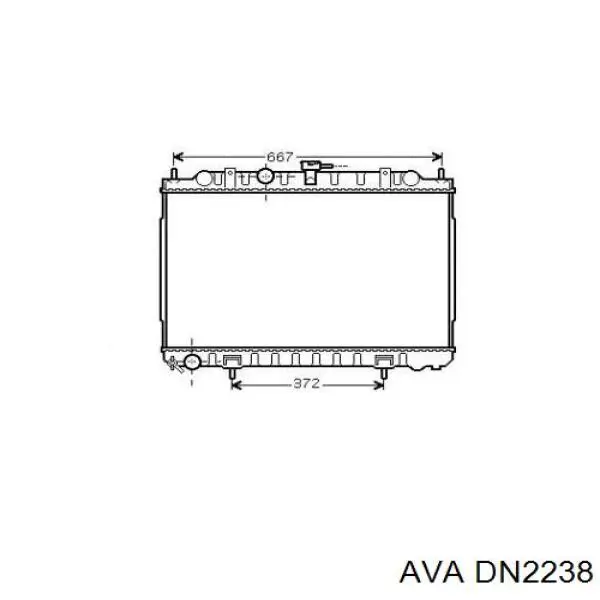 DN2238 AVA радиатор