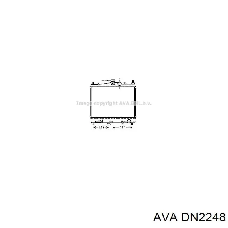 Радиатор DN2248 AVA