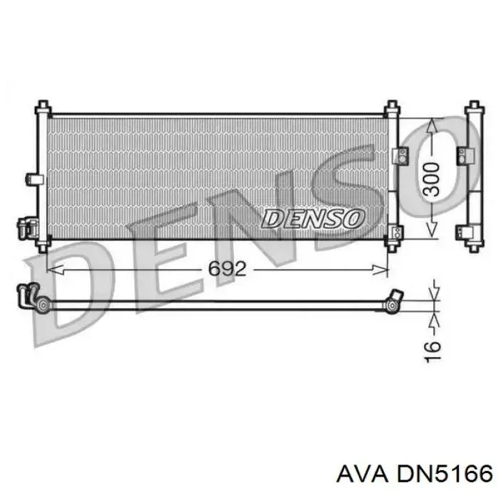 Конденсатор кондиционера Nissan/Infiniti 9211077J10 цена, от 1058.71 USD