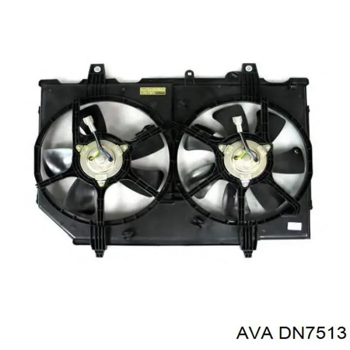 DN7513 AVA диффузор радиатора охлаждения, в сборе с мотором и крыльчаткой