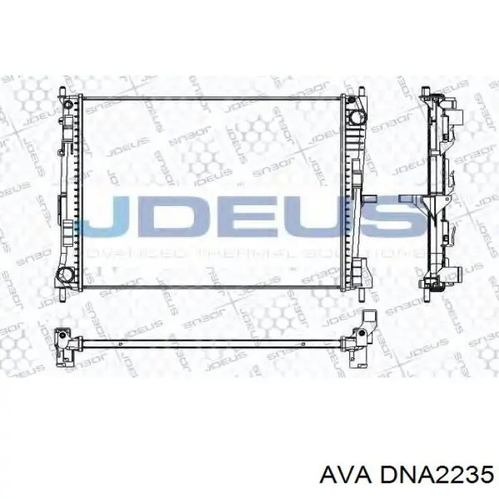 Купить DNA2235 AVA Радиатор водяной
