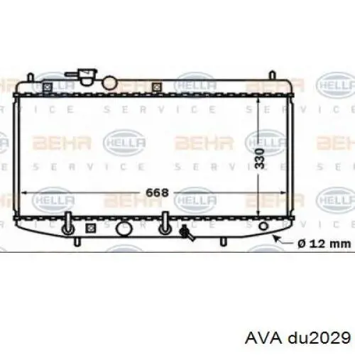 Радиатор охлаждения двигателя Polcar 2610083 цена, от 54.21 USD