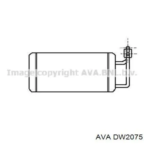 Купить DW2075 AVA Радиатор водяной