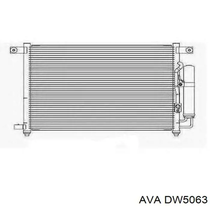 DW5063 AVA радиатор кондиционера