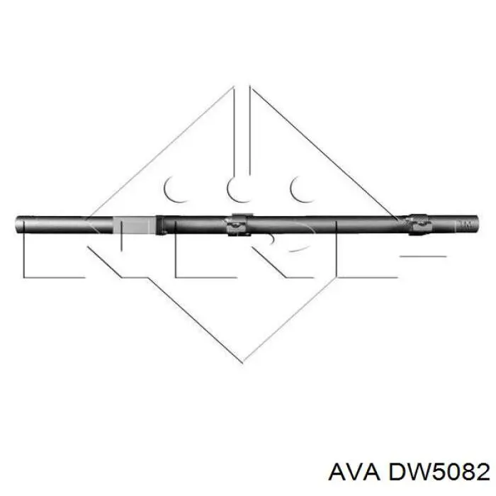 Радиатор кондиционера DW5082 AVA