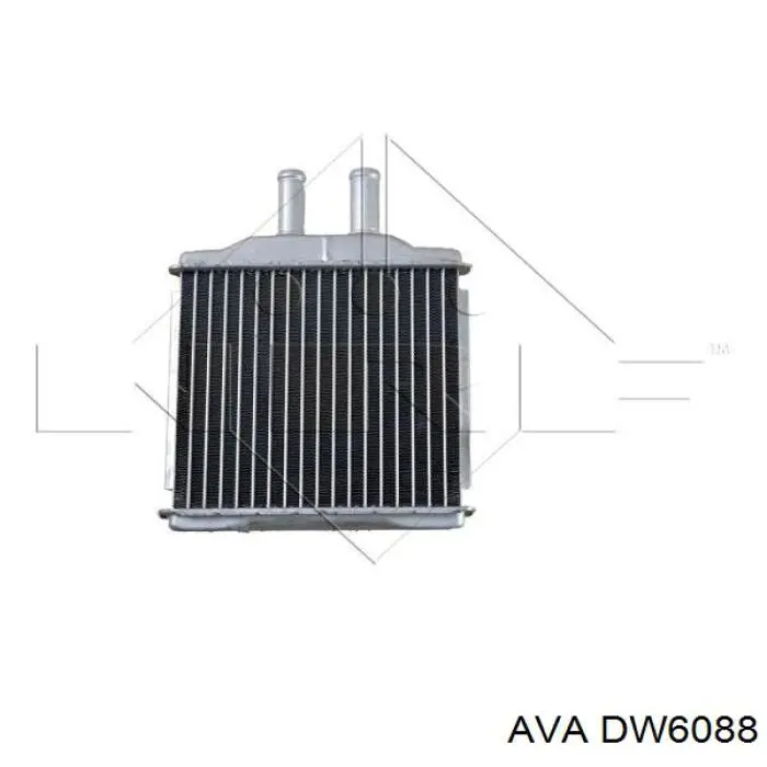 DW6088 AVA радиатор печки