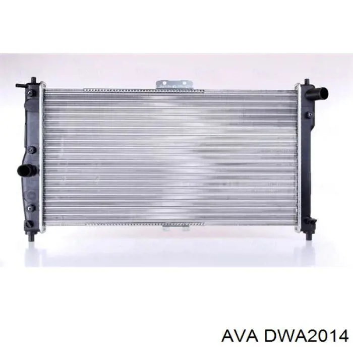 Radiador refrigeración del motor DWA2014 AVA