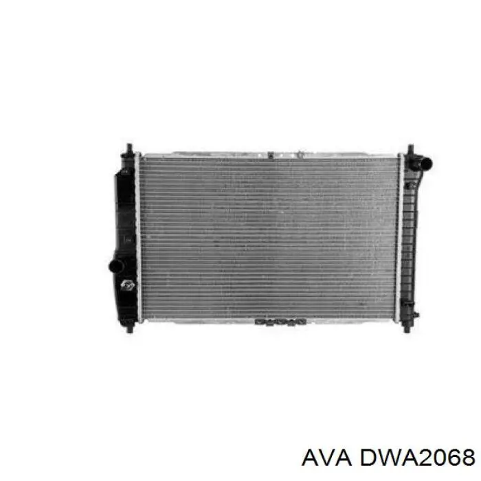 Купить DWA2068 AVA Радиатор водяной