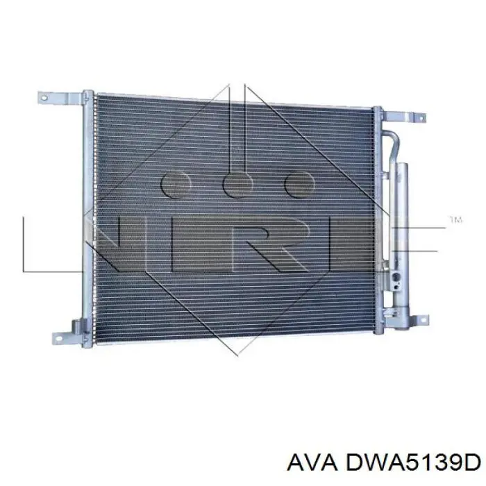 DWA5139D AVA radiador de aparelho de ar condicionado