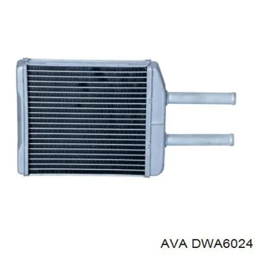 Радиатор печки (отопителя) AVA DWA6024 цена, от 26.69 USD