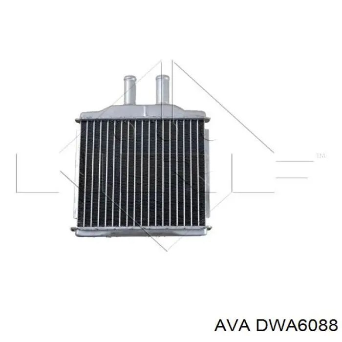 DWA6088 AVA радиатор печки