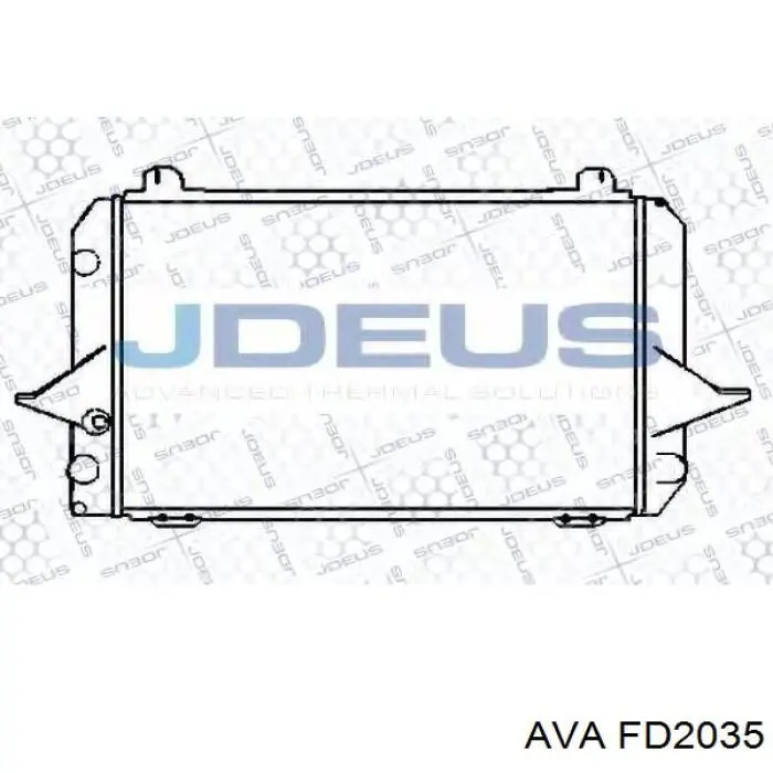 Купить 6130210 Ford Радиатор водяной