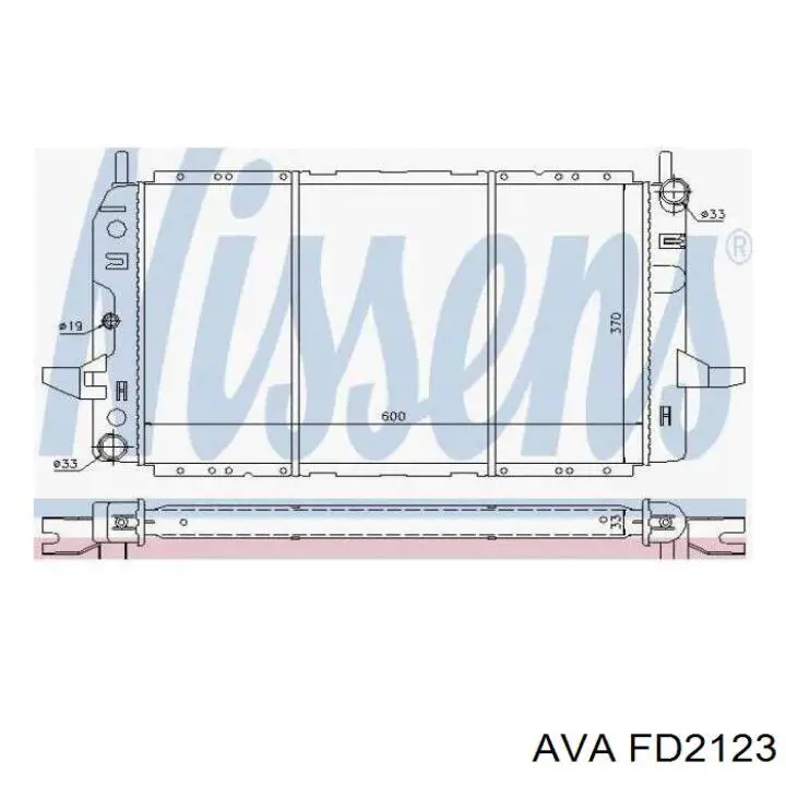 FD2123 AVA радиатор