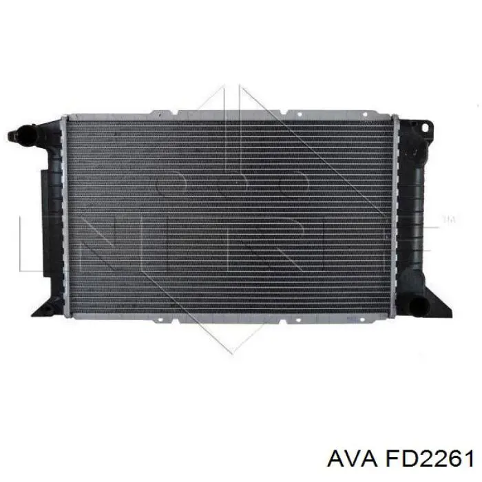 Радиатор охлаждения двигателя AVA FD2261 цена, от 119.62 USD