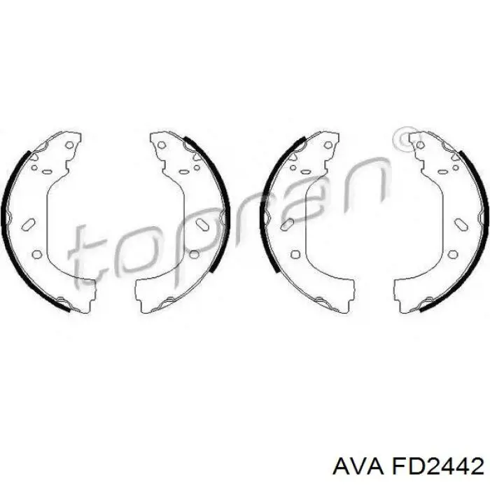 Радиатор охлаждения AVA FD2442