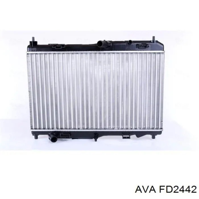 Радиатор охлаждения двигателя AVA FD2442 цена, от 68.09 USD