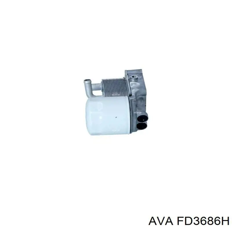 Корпус масляного фильтра AVA FD3686H цена, от 39.54 USD
