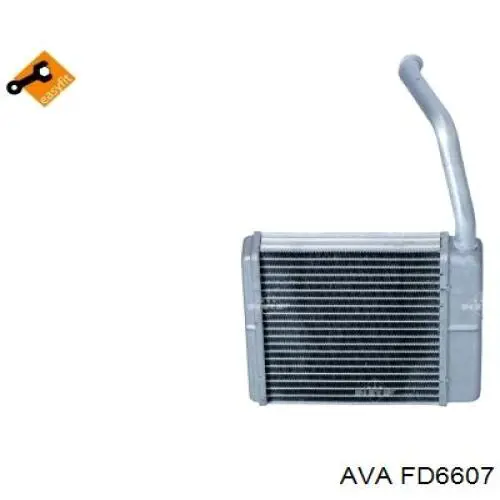 Радиатор печки (отопителя) AVA FD6607 цена, от 49.76 USD