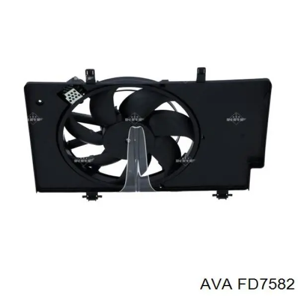 FD7582 AVA диффузор радиатора охлаждения, в сборе с мотором и крыльчаткой
