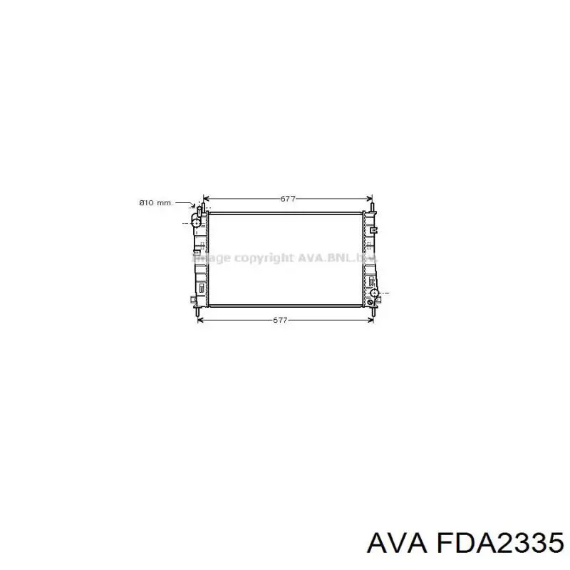 FDA2335 AVA радиатор