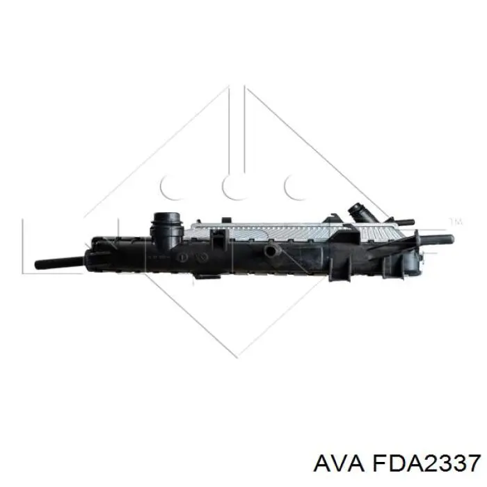 Радиатор охлаждения двигателя AVA FDA2337 цена, от 97.42 USD