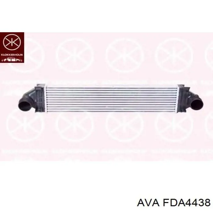Радиатор интеркуллера AVA FDA4438