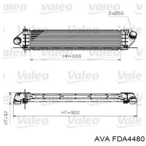 Интеркулер FDA4480 AVA