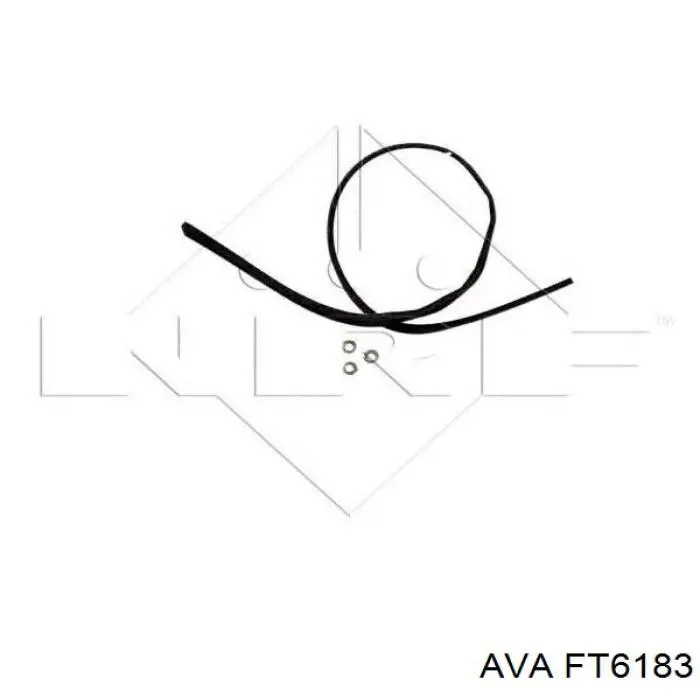 Радиатор отопителя AVA FT6183