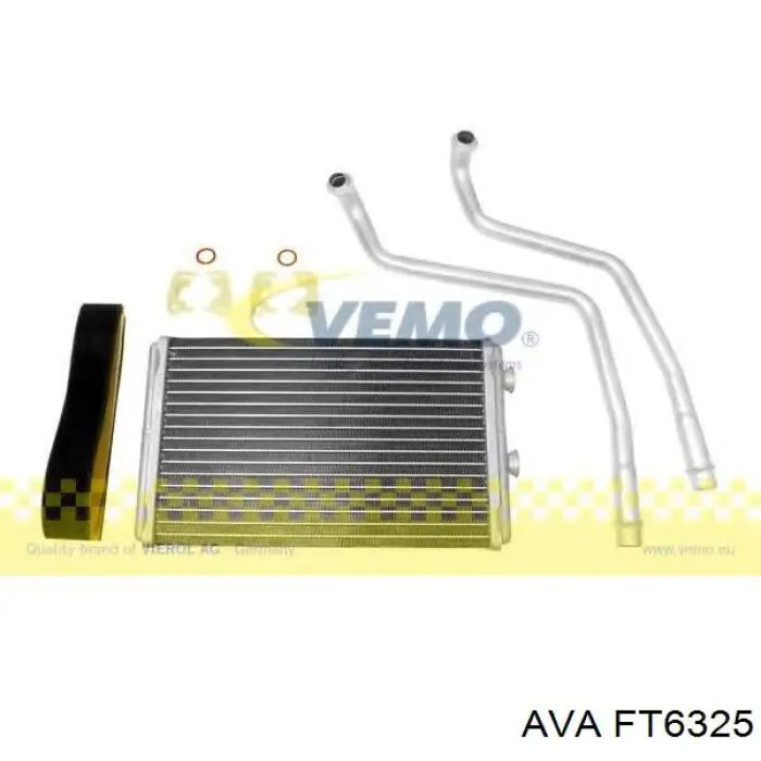 Радиатор печки (отопителя) AVA FT6325 цена, от 40.23 USD